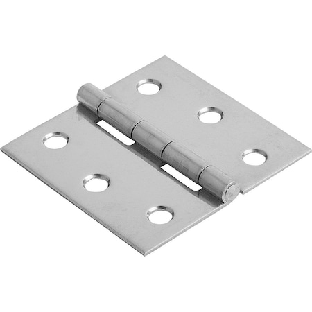 Kipp Hinge Form:B 80X80, Stainless Steel Bright, A1=25, 3, A2=25, 3, A3=12, A4=12 K1082.105401515